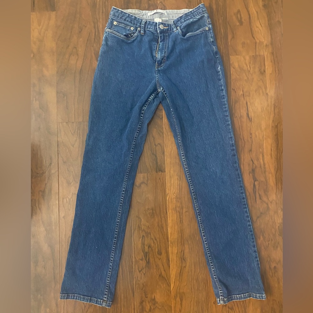 Tommy Hilfiger Women's Classic Blue Straight-Leg Jeans